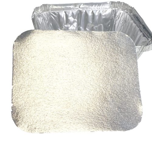 Laminált tető 250 ml szögletes alu tálra