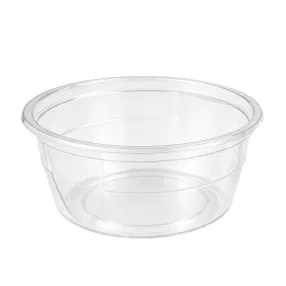   Műanyag gulyástál, leveses tál - 500 ml fedelezhető, natúr