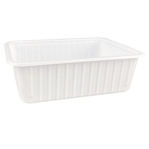 Szögletes tál 750 ml fehér PP 'Coveris'