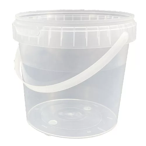 Műanyag vödör 1100 ml füllel (átlátszó) **