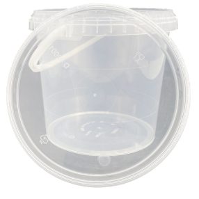 Átlátszó tető 2300-2750ml-es műanyag vödörre **