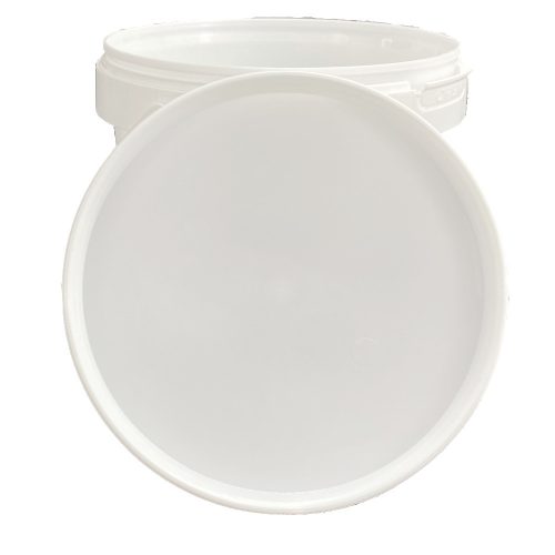 Fehér tető 280 ml-es műanyag vödörre **