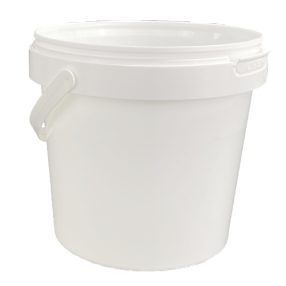 Műanyag vödör 1100 ml (fehér) **