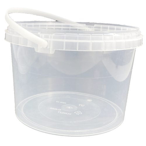 Műanyag vödör 4600ml (átlátszó) **