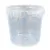 Műanyag vödör 1100 ml (átlátszó) fül nélkül **