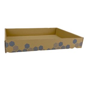 Street food papírtálca nagy (i2) - 28,5 x 21,5 cm