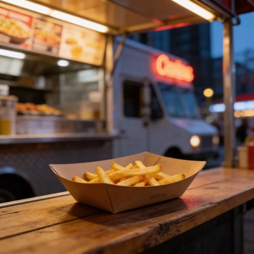 Street food csónak közepes (400ml)