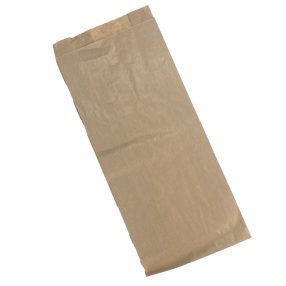 Papírtasak 14x32+2x7 cm barna
