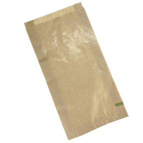 1,5 kg barna sütőipari papirzacskó pékárunak 19x4x36 cm