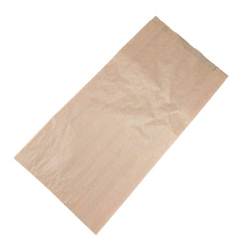 2 kg barna sütőipari papírzacskó pékárunak 22x6,5x44 cm