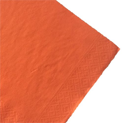 Narancssárga szalvéta 2-rétegű, 24x24 cm (250 lap)