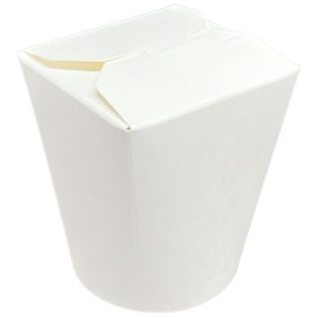 Tésztás papírdoboz 500 ml fehér