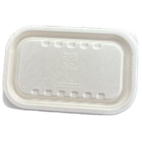 Natúr tető 500-650 Bio-szögletes cukornád dobozra