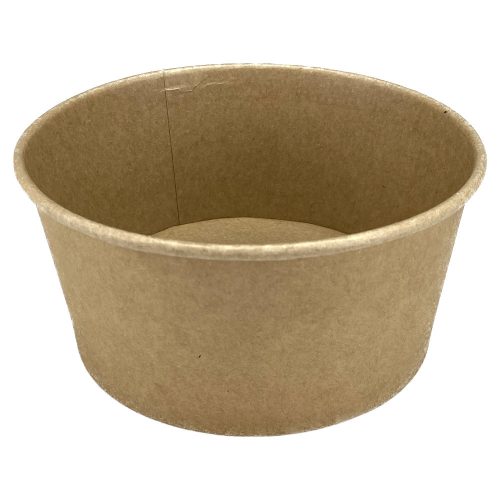 Papír salátás tál 750 ml, kraft - "Marrone"