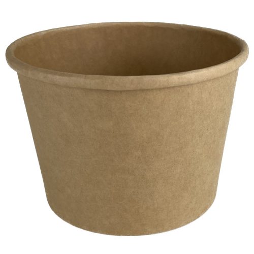 Leveses papírpohár 500 ml, Kraft 'ALICE'