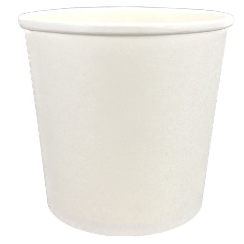 Leveses papírtégely - 770 ml FEHÉR