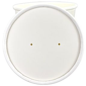 Papírtető 770 ml-es FEHÉR Leveses papírtégelyre