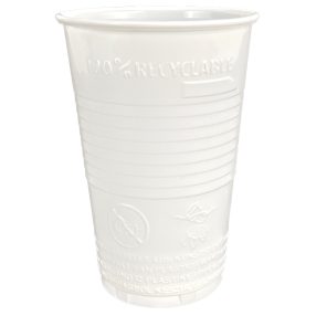 3 dl műanyag pohár, fehér