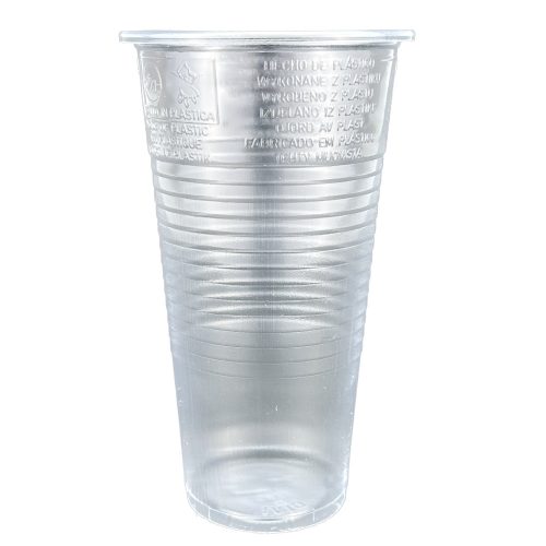 2,5 dl műanyag pohár, víztiszta