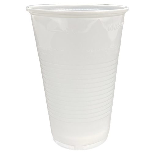 5 dl műanyag pohár fehér