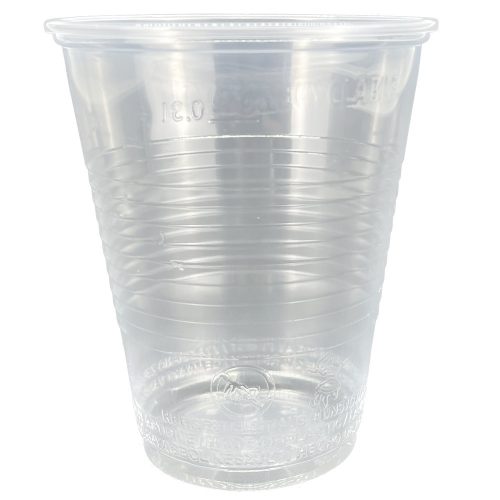 3 dl műanyag pohár - bordázott falú - Lime