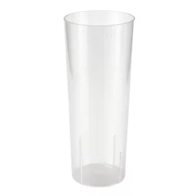   Műanyag koktélos, long drink pohár 300 ml (többször használható)