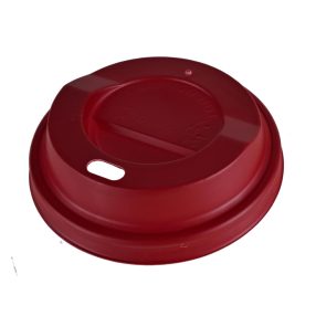 Piros tető 2dl papírpoharakra (⌀80mm)