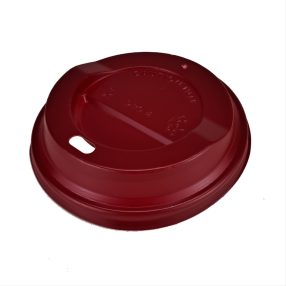 Piros tető 3-5dl papírpoharakra (⌀90mm)