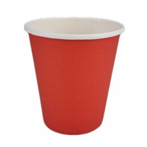 Piros papírpohár 2dl (⌀80mm)