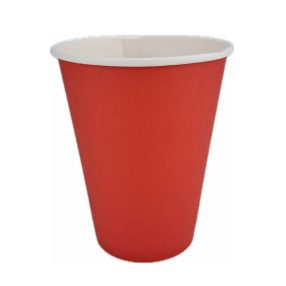 Piros papírpohár 3dl (⌀90mm)
