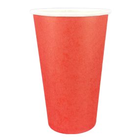 Piros papírpohár 4dl (⌀90mm)