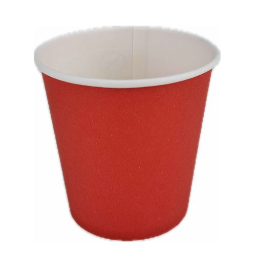 Piros papírpohár 1dl (⌀63mm)