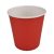Piros papírpohár 1dl