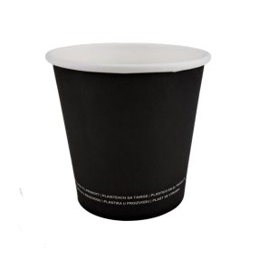FEKETE papírpohár 1 dl