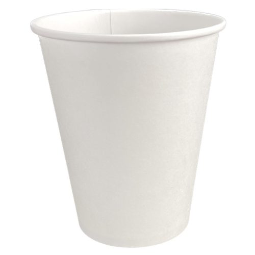 Műanyagmentes fehér papírpohár 2 dl - 8 oz