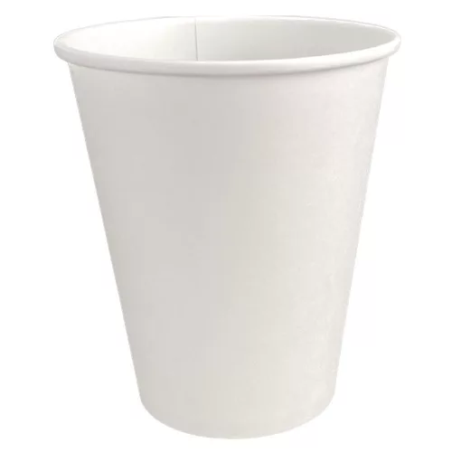Műanyagmentes fehér papírpohár 2 dl - 8 oz