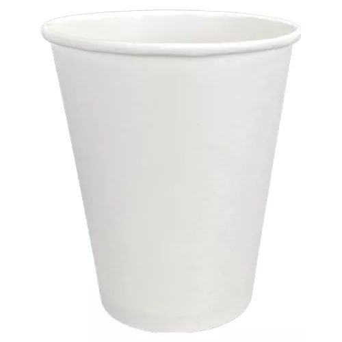Műanyagmentes fehér papírpohár 3 dl - 12oz