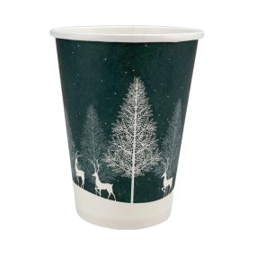 Karácsonyi papírpohár 3 dl - 12oz - Auróra