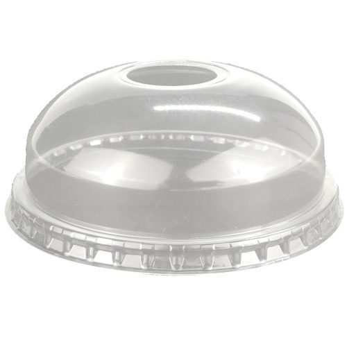 Lyukas félgömb tető PLA-ból, 3-5dl-es PLA shaker pohárra (komposztálható/lebomló)