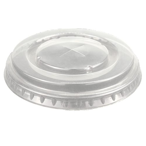 Sík tető keresztlyukkal PLA-ból, 3-5 dl-es PLA shaker pohárra (komposztálható/lebomló)