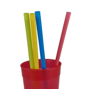 PLA színes szívószál, 240 mm