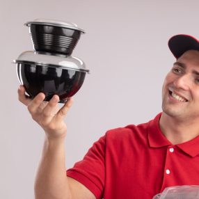 Műanyag leveses doboz