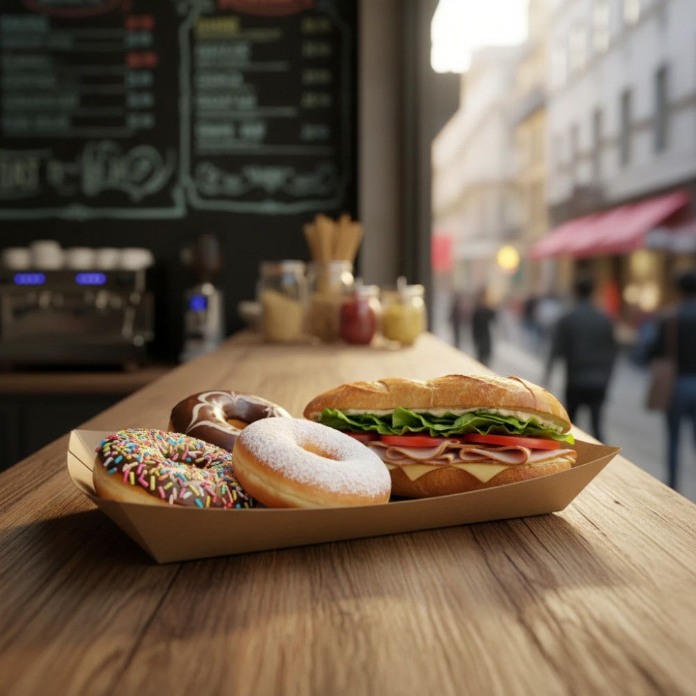 Hot-dog papírtálca