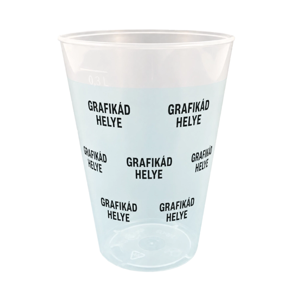 Classic újrapohár 3 dl