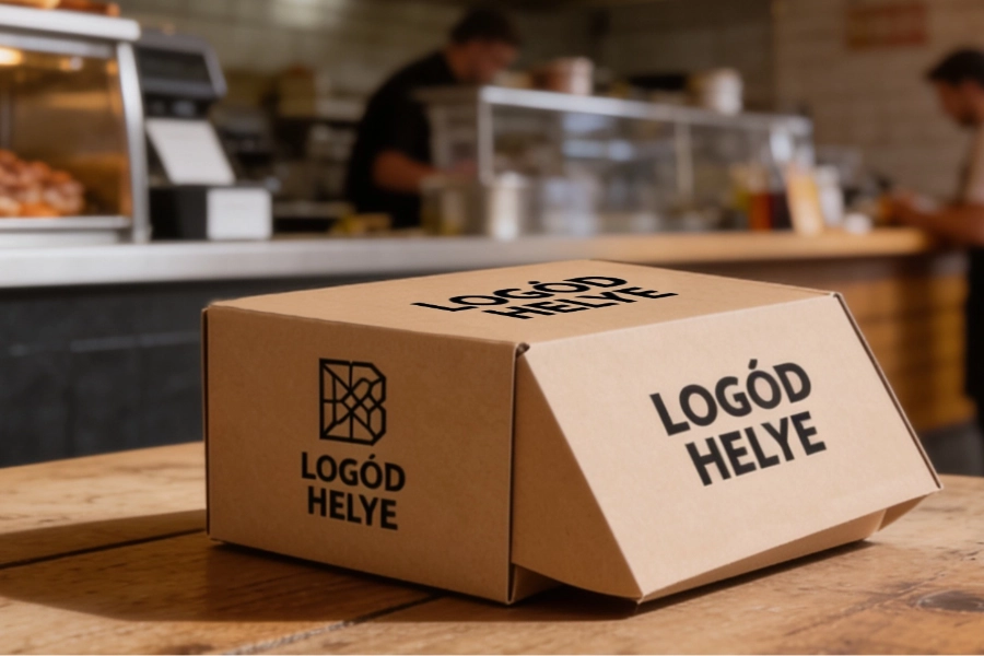 Papír ételdobozok – kép helye