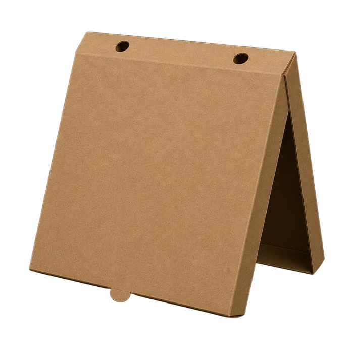 Szögletes pizzás doboz