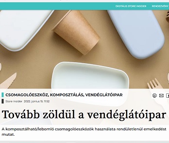StoreInsider: Tovább zöldül a vendéglátóipar