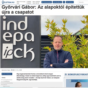 Üzletem: Győrvári Gábor: Az alapoktól építettük újra a csapatot
